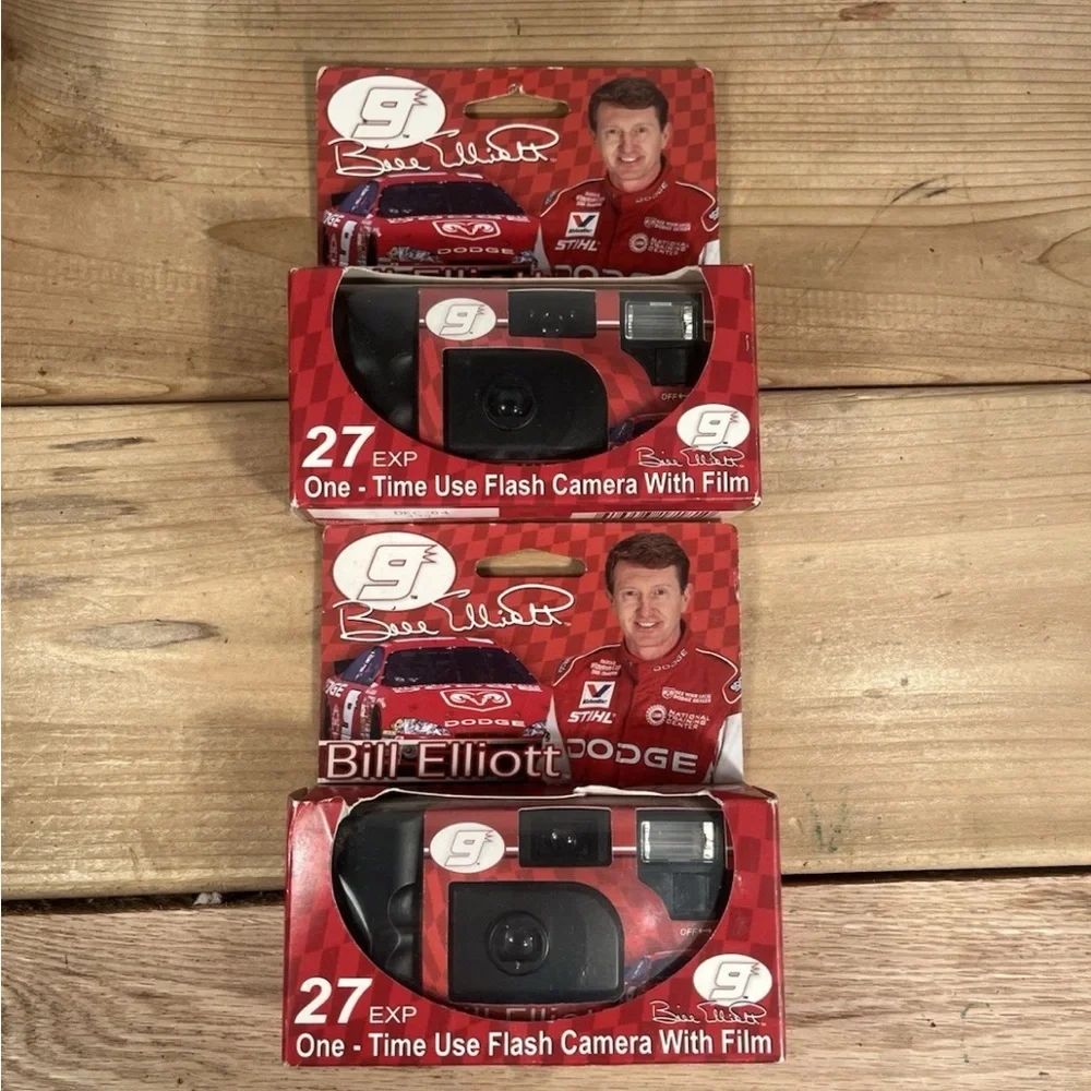 Disposable Camera Vintage Bill Elliott 9 Dodge Disposable Flash Camera New Inbox